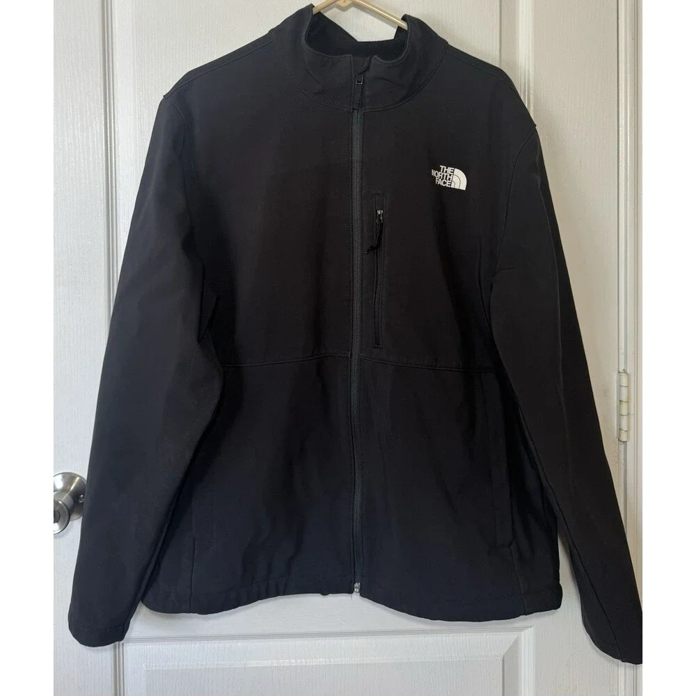 The North Face Men’s Apex Barrier Soft Shell Jacket Winwall Black XL
